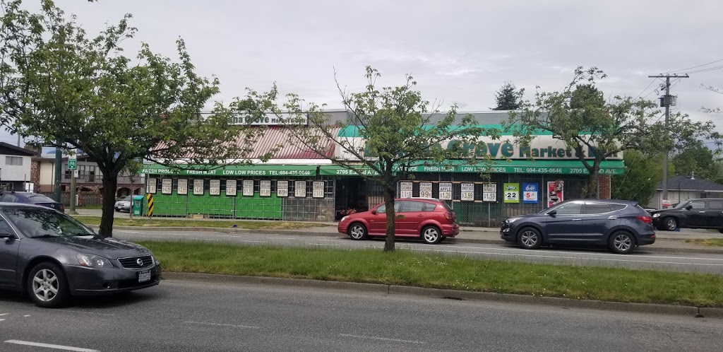Banana Grove Market And Deli | 2705 E 22nd Ave, Vancouver, BC V5M 3G3, Canada | Phone: (604) 435-0646