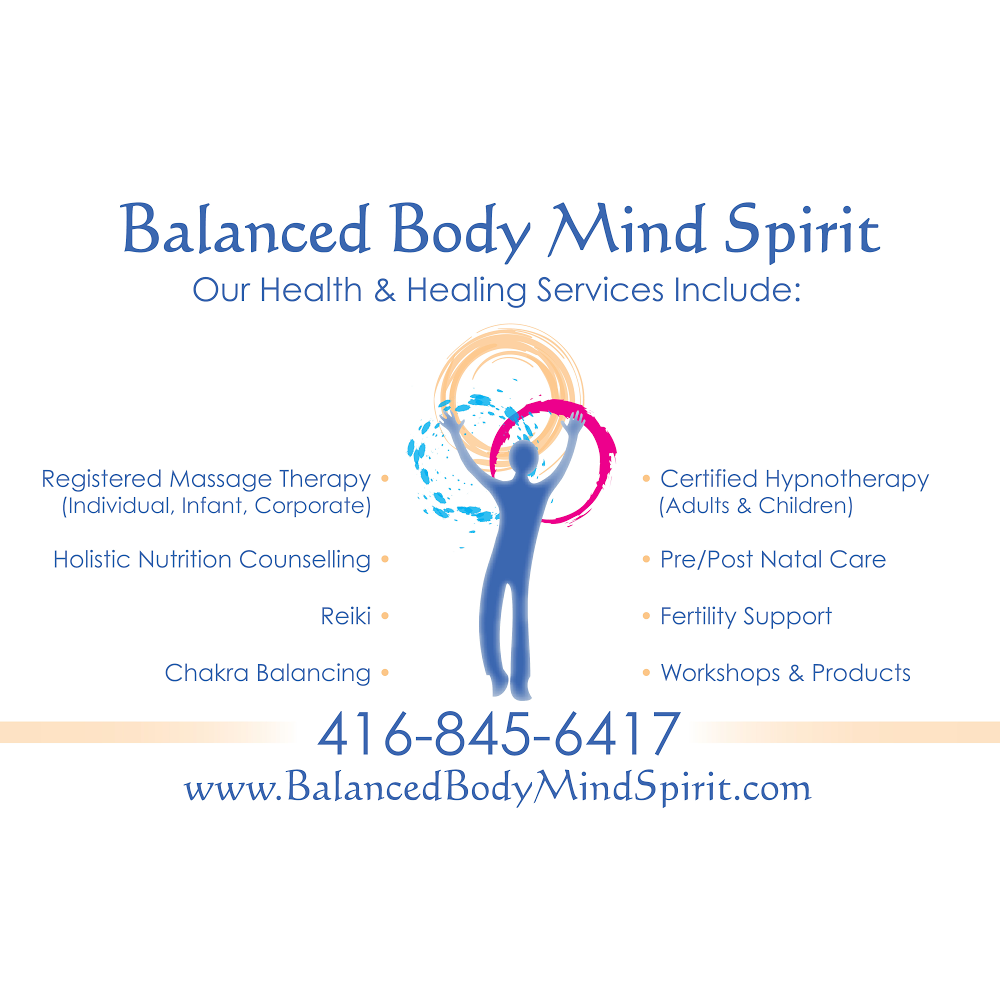 Balanced Body Mind Spirit | 815 Major Mackenzie Dr E #2a, Richmond Hill, ON L4C 9X2, Canada | Phone: (905) 884-2279 ext. 5