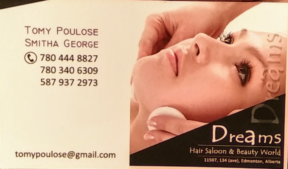 Dreams Hair Salon and Beauty World | 11507 134 Ave NW, Edmonton, AB T5E 1K8, Canada | Phone: (780) 340-6309