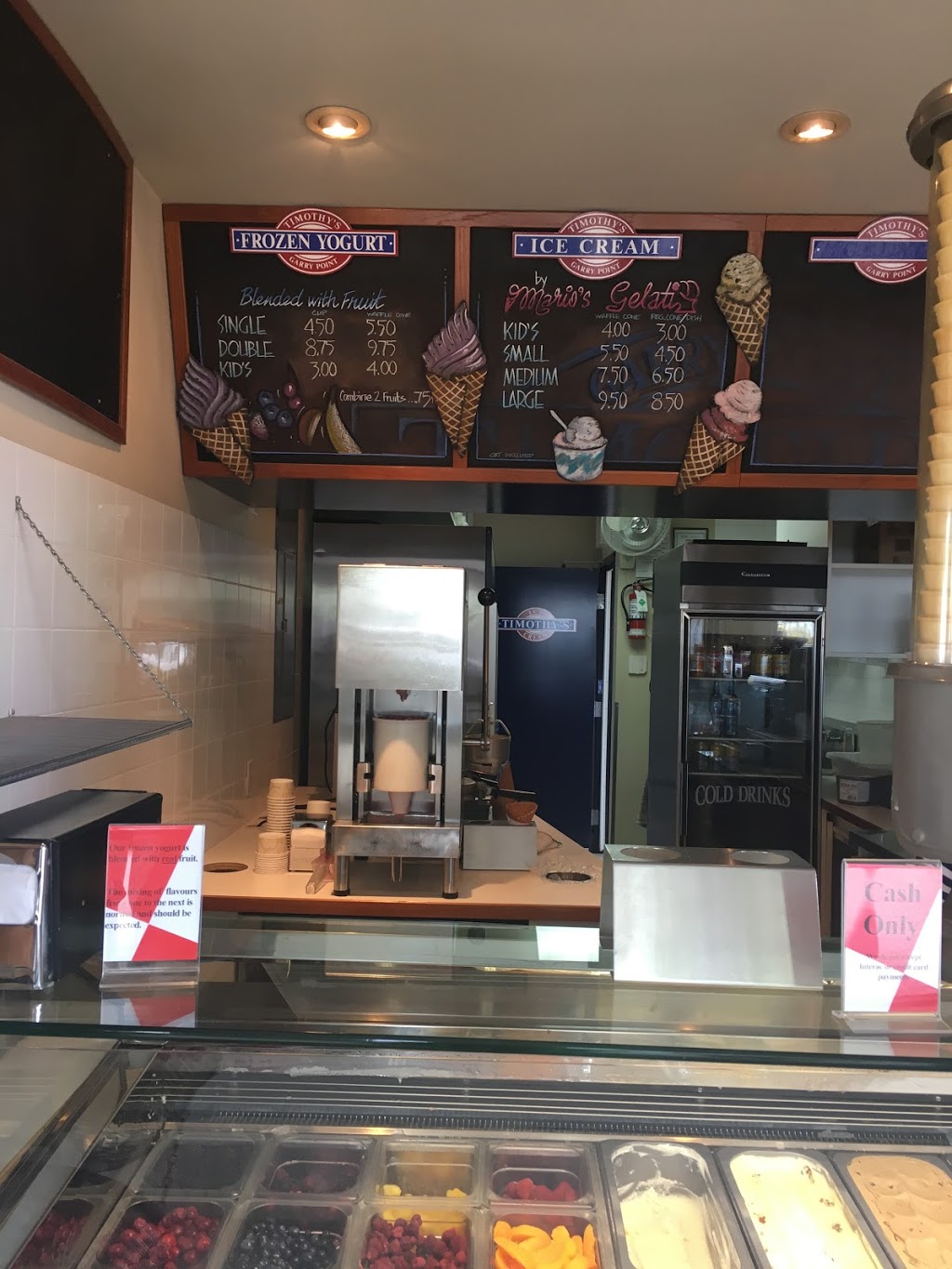 Timothys Frozen Yogurt (Garry Point) | Steveston, Richmond, BC V7E 4X2, Canada