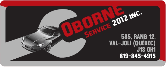 Oborne Service 2012 Inc. | 585 12e Rang, Val-Joli, QC J1S 0H1, Canada | Phone: (819) 845-4915