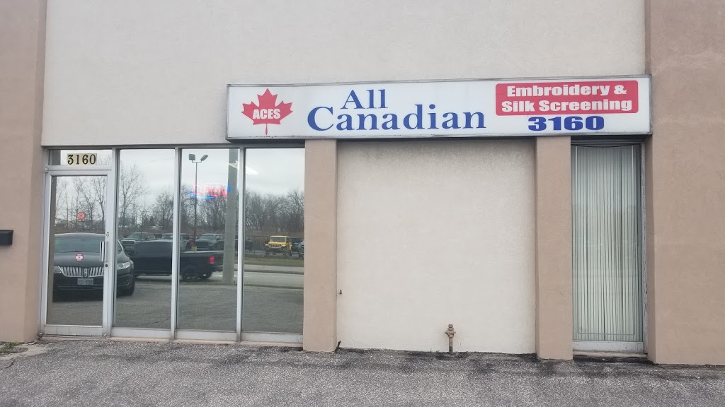 All Canadian Embroidery & Silkscreening Ltd | 3160 Grand Marais Rd E, Windsor, ON N8W 4W5, Canada | Phone: (519) 948-2237