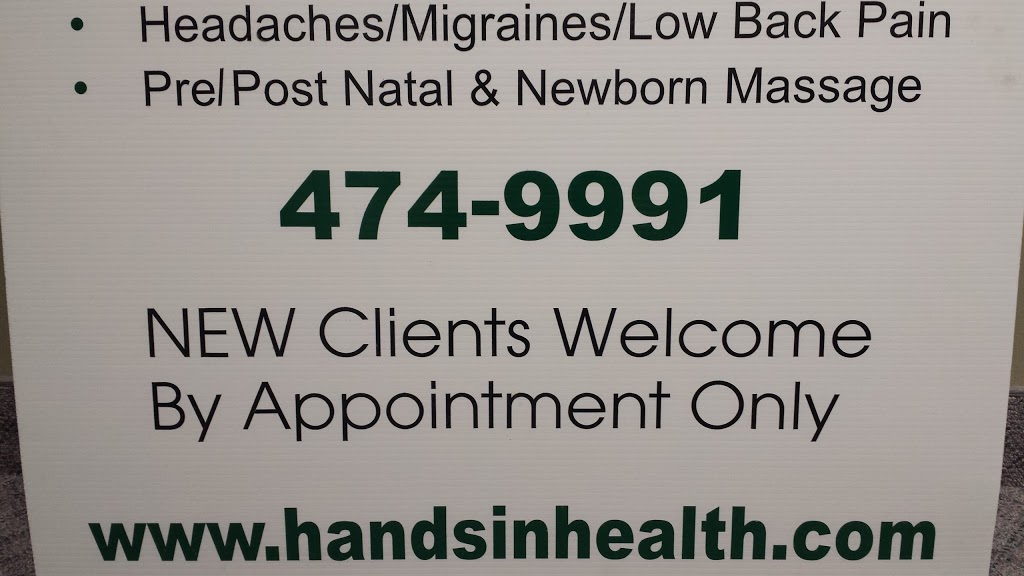 Hands In Health Massage Therapy & Wellness Centre | 747 Hyde Park Rd #118, London, ON N6H 3S3, Canada | Phone: (519) 474-9991