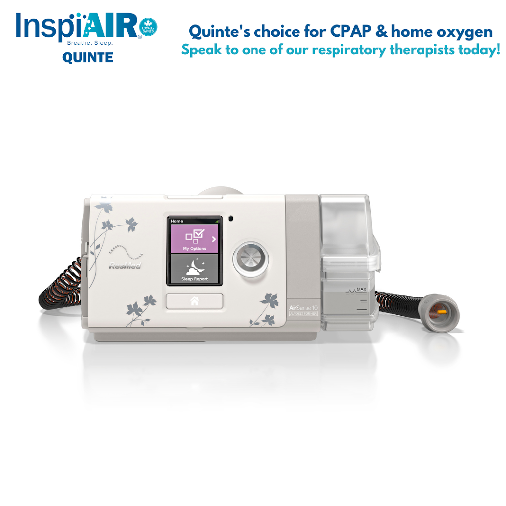 InspiAIR Quinte Oxygen & CPAP | 260 Dundas St E, Belleville, ON K8N 1E5, Canada | Phone: (613) 961-7070