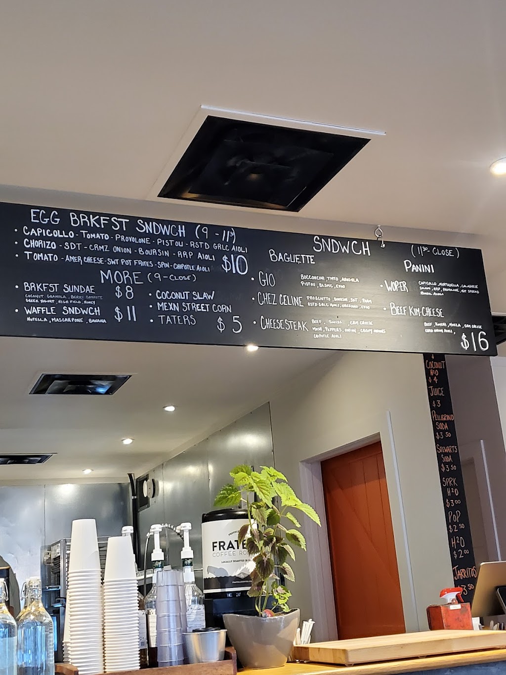 Stoop Cafe | 1027 Russet Rd NE, Calgary, AB T2E 5L2, Canada | Phone: (825) 408-0303