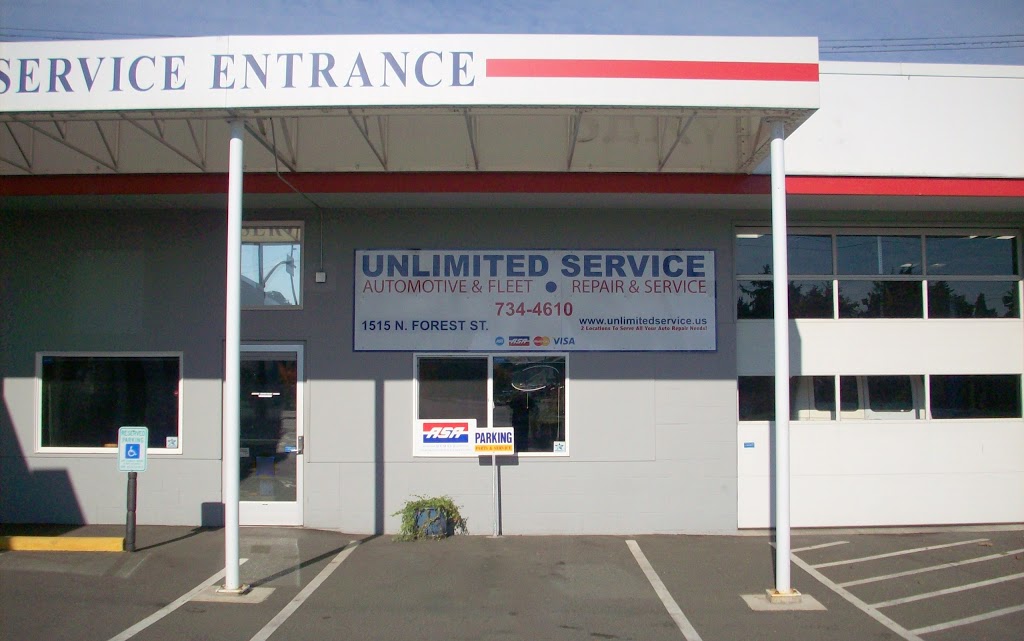 Unlimited Service Downtown | 1515 N Forest St, Bellingham, WA 98225, USA | Phone: (360) 734-4610