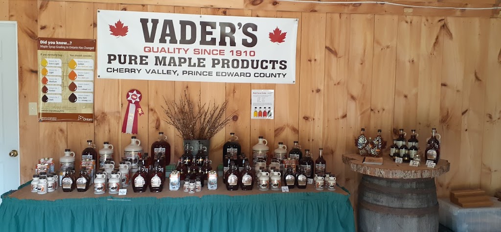 Vaders Maple Syrup | 1260 County Road 18, Cherry Valley, ON K0K 1P0, Canada | Phone: (613) 476-7537