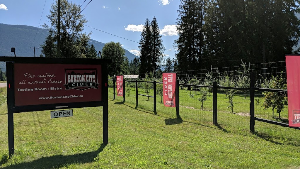 Burton City Cider | 5470 BC-6, Burton, BC V0G 1E0, Canada | Phone: (250) 265-7044