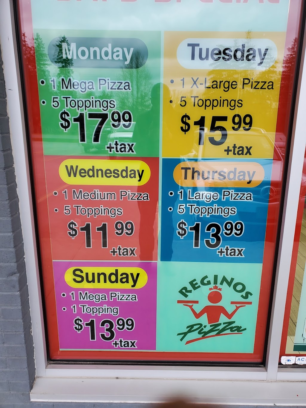 Reginos Pizza | 135 Toronto Rd, Port Hope, ON L1A 3S6, Canada | Phone: (905) 885-5656