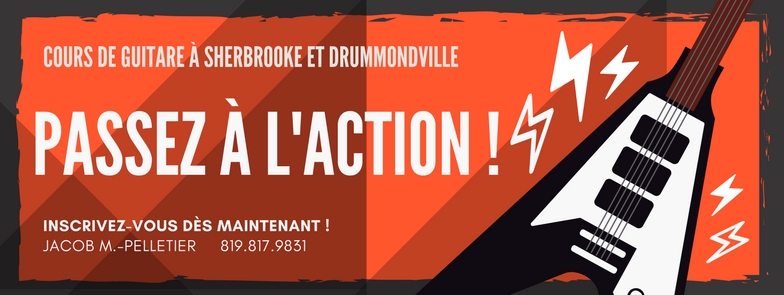 Cours de guitare - Jacob M.-Pelletier | 271 Boulevard Jacques-Cartier N, Sherbrooke, QC J1J 3A2, Canada | Phone: (819) 817-9831