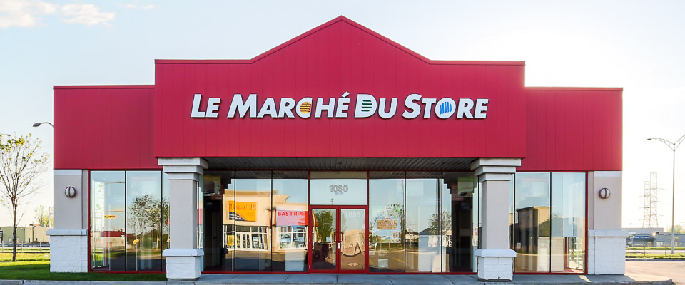 Le Marche du Store | 1080 A. Chomedey, Laval, QC H7X 4C9, Canada | Phone: (450) 969-6669
