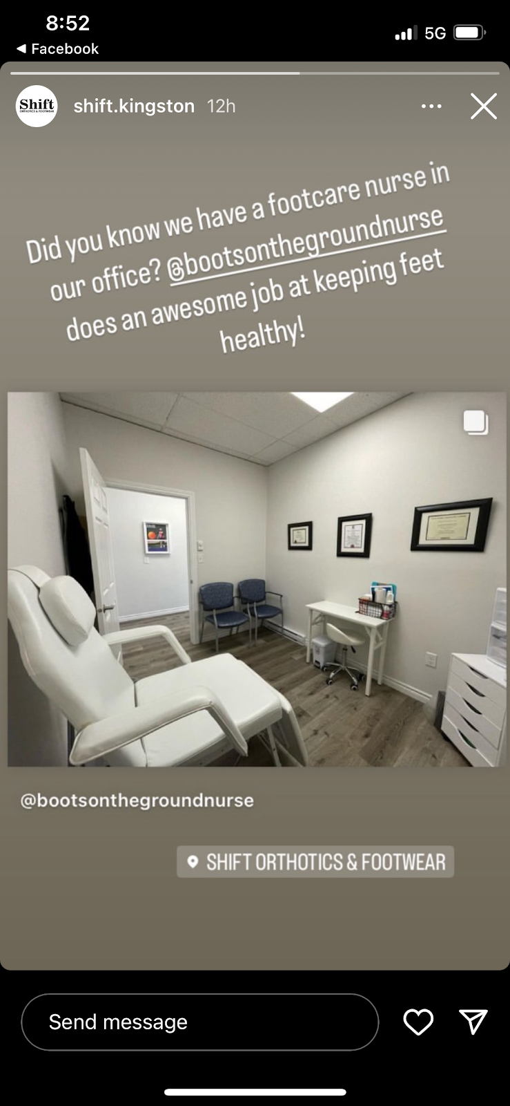 Boots On The Ground Foot Care & Nursing Services | 525 Main St, Kingston, NS B0P 1R0, Canada | Phone: (902) 840-0679