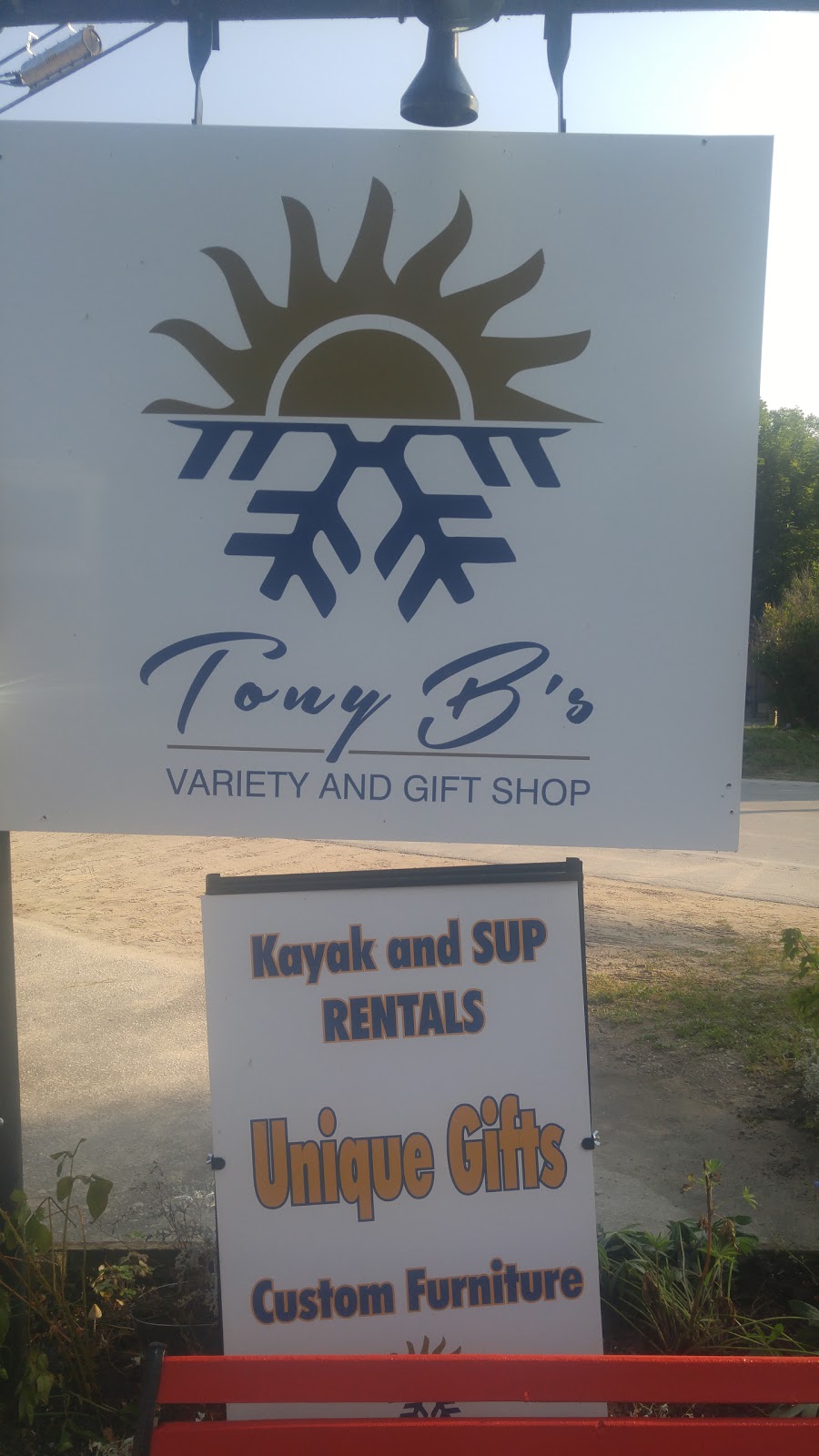 Tony Bs Variety And Gift | 676 River Rd E, Wasaga Beach, ON L9Z 2M3, Canada | Phone: (705) 429-5574