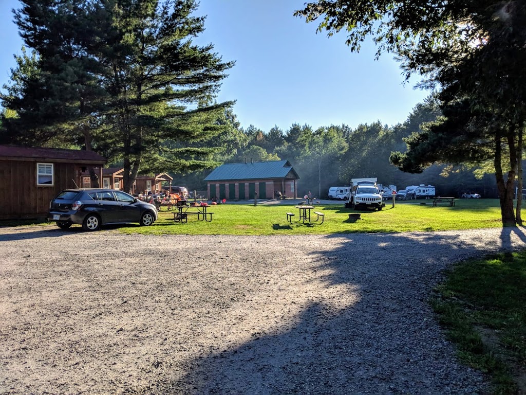Whispering Pines Campground at Santas Village | 1623 Golden Beach Rd, Bracebridge, ON P1L 1W8, Canada | Phone: (705) 645-5682