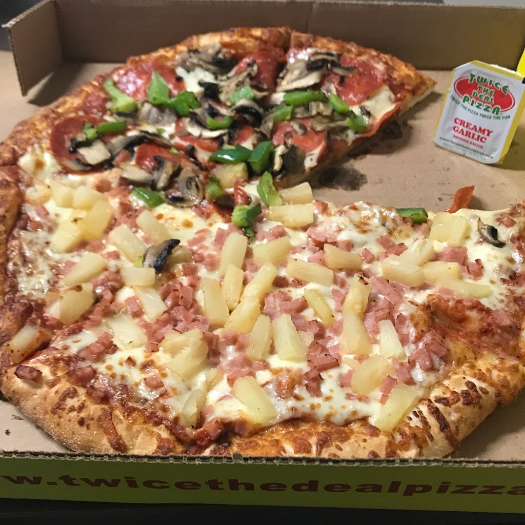 Twice The Deal Pizza | meal delivery | 20 Hartzel Rd, St. Catharines, ON L2P 1M3, Canada | 9056822444 OR +1 905-682-2444