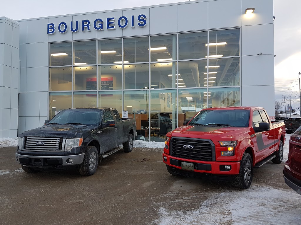 Bourgeois Motors (Ford) | car dealer | 281 Cranston Crescent, Midland, ON L4R 4L1, Canada | 7055262278 OR +1 705-526-2278