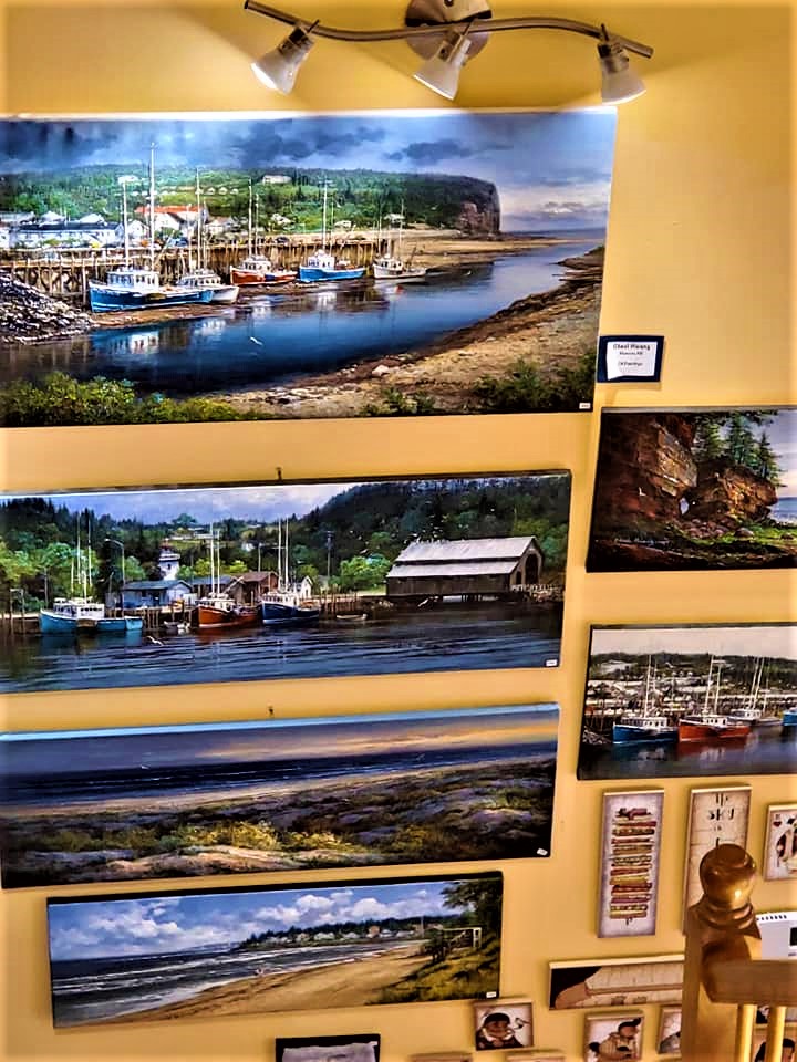 Wendy Johnston Pottery and Art Effects Fine Craft Gallery | 3923 Main St, Hopewell Cape, NB E4H 3J2, Canada | Phone: (506) 734-2046