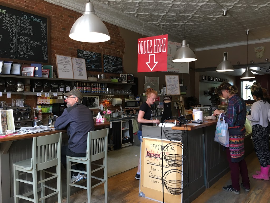 McGintys Cafe | 45 N Sykes St, Meaford, ON N4L 1V9, Canada | Phone: (519) 538-0092
