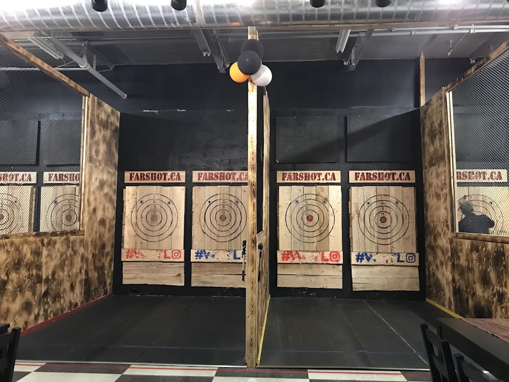 Far Shot Brampton - Axe Throwing, Knife and Archery | 255 Queen St E #1B, Brampton, ON L6W 2B8, Canada | Phone: (844) 750-0118