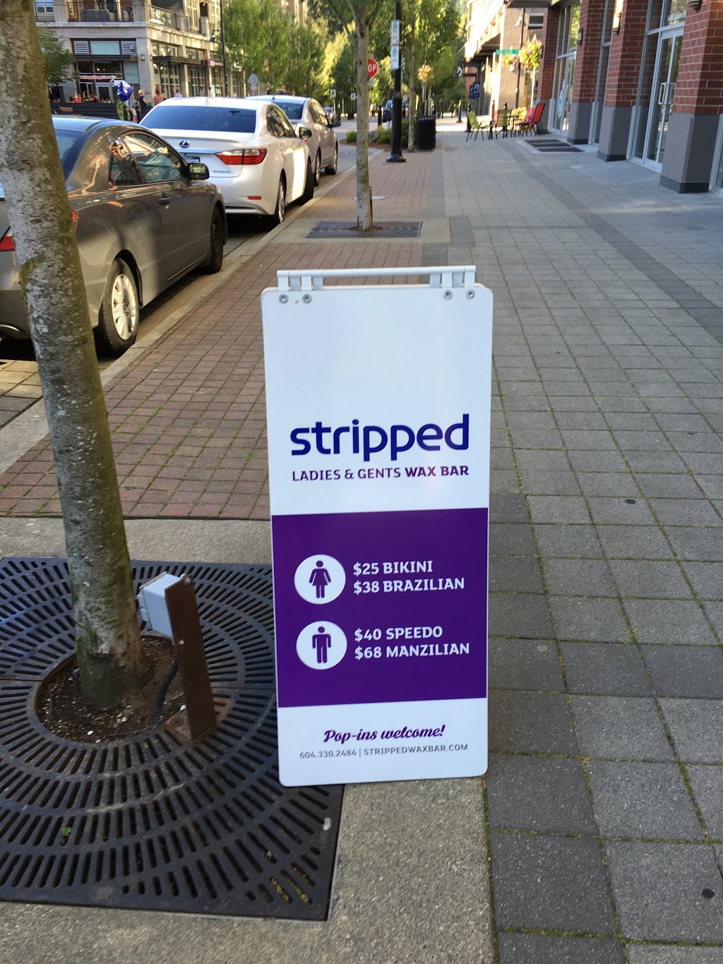Stripped Wax Bar - Suter Brook Village | 400 Capilano Rd #1, Port Moody, BC V3H 5N1, Canada | Phone: (604) 330-2484