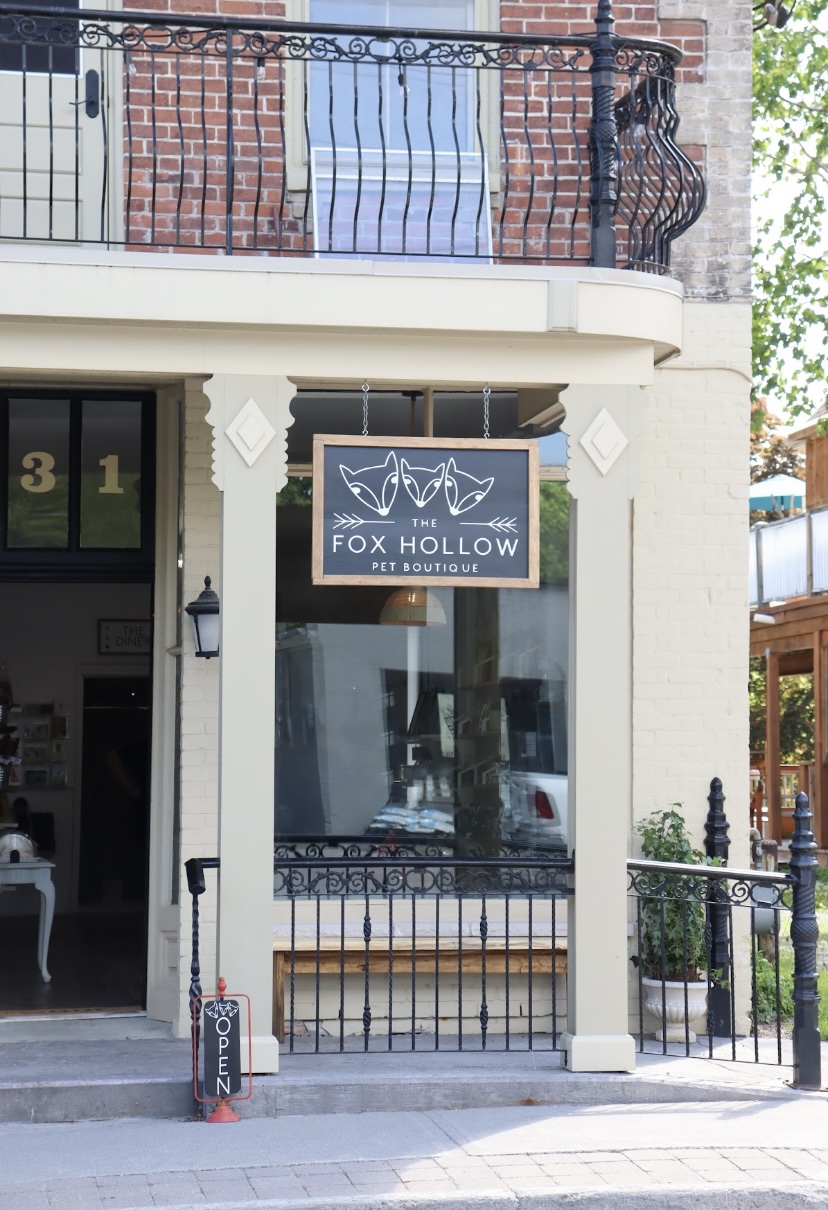 The Fox Hollow Pet Boutique | 31 Main St, Warkworth, ON K0K 3K0, Canada | Phone: (705) 924-1777