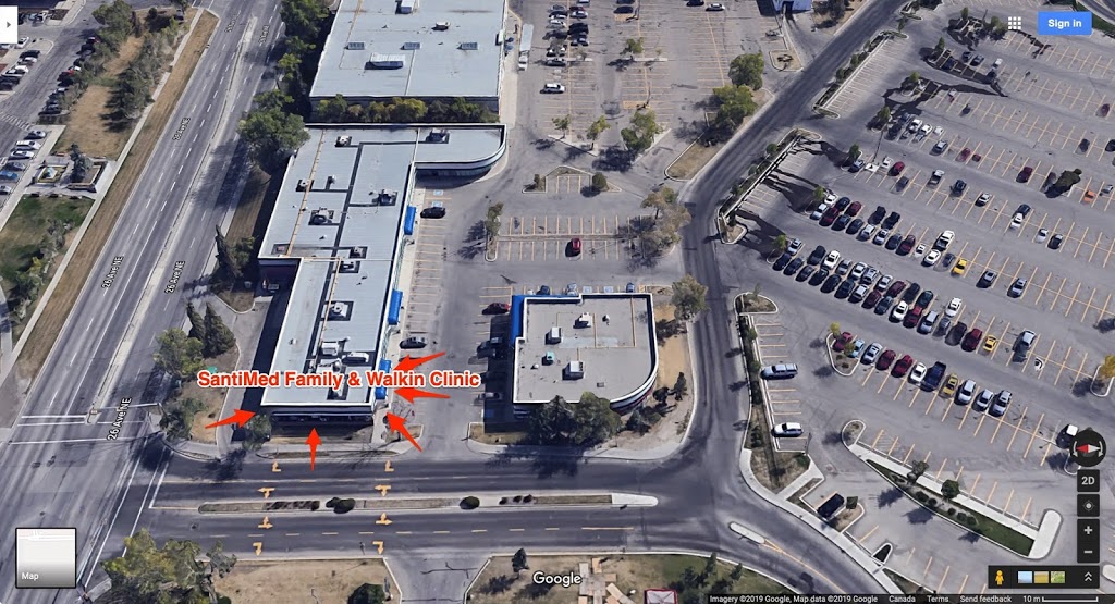 SantiMed Family & Walk-In Clinic | 3449 26 Ave NE, Calgary, AB T1Y 6L4, Canada | Phone: (587) 316-3932