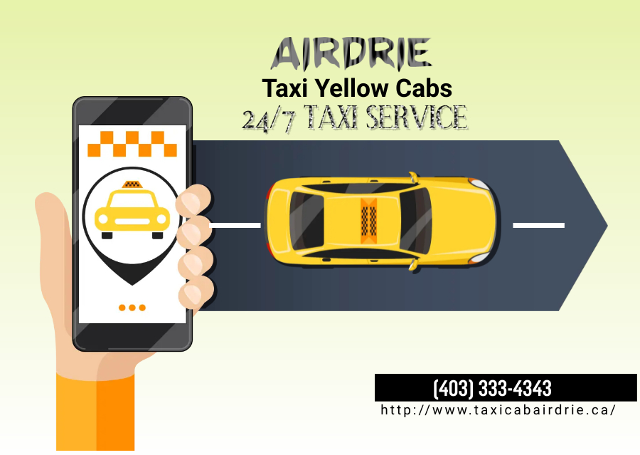 Yellow Cabs - Airdrie Taxi | 94 Midtown Blvd SW, Airdrie, AB T4B 4E5, Canada | Phone: (403) 333-4343