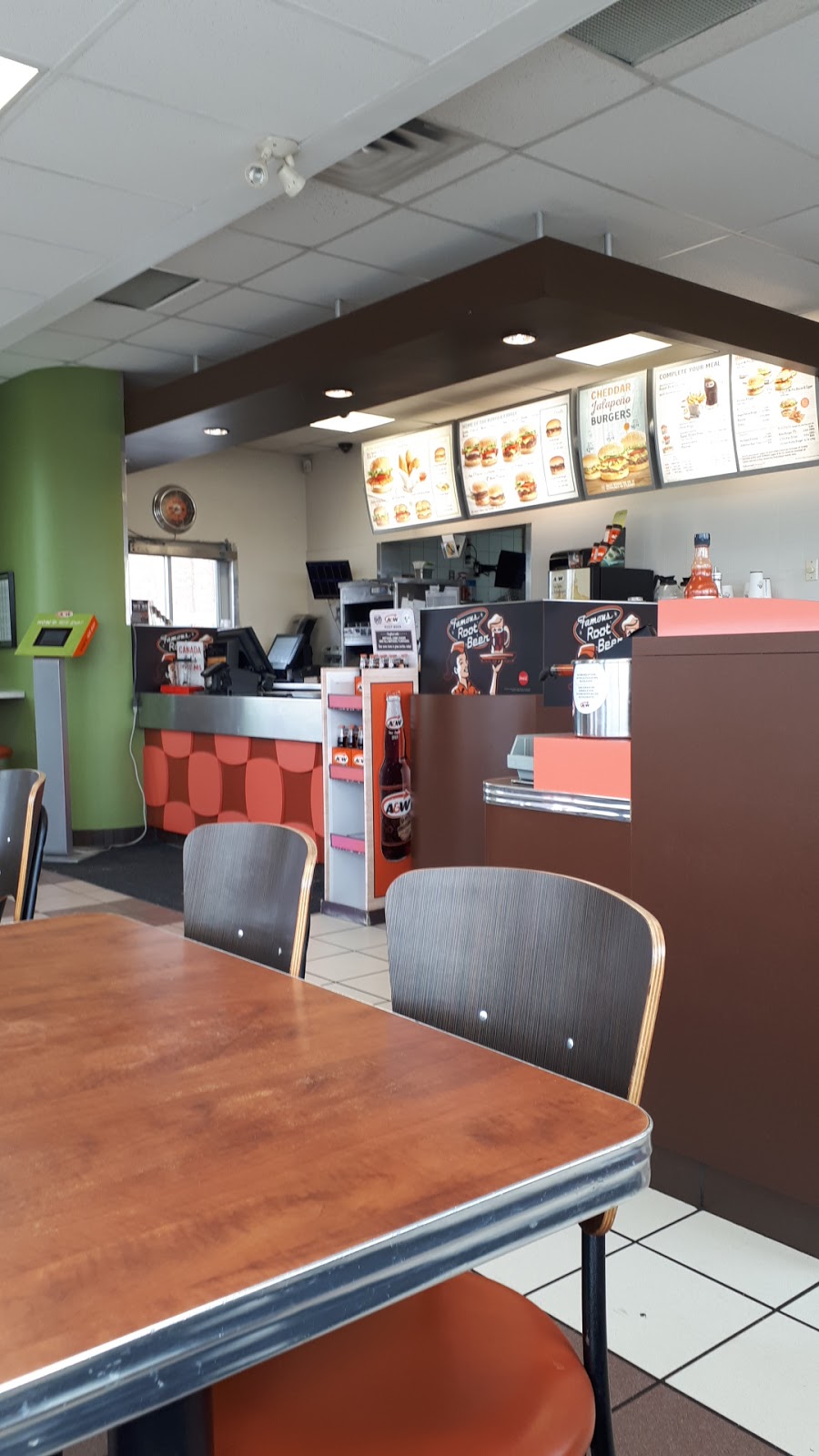 A&W Canada | 555 Woodlawn Rd W, Guelph, ON N1K 1E9, Canada | Phone: (519) 836-2561