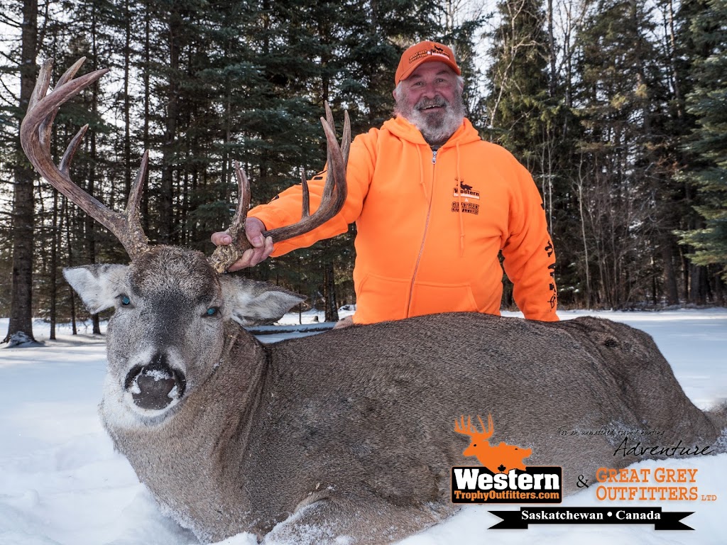 Western Trophy Outfitters & Great Grey Outfitters | SK-55, box #29, Foxford, SK S0J 0Y0, Canada | Phone: (514) 951-5552