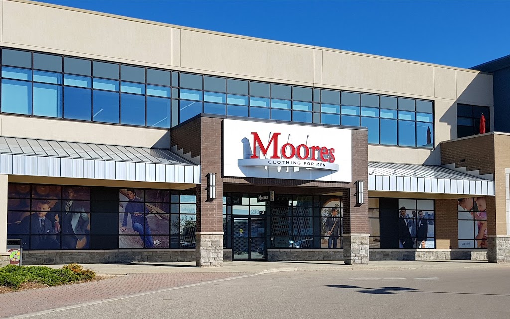 Moores Clothing for Men | 230 The Boardwalk Unit 3, Kitchener, ON N2N 0B1, Canada | Phone: (519) 772-4796