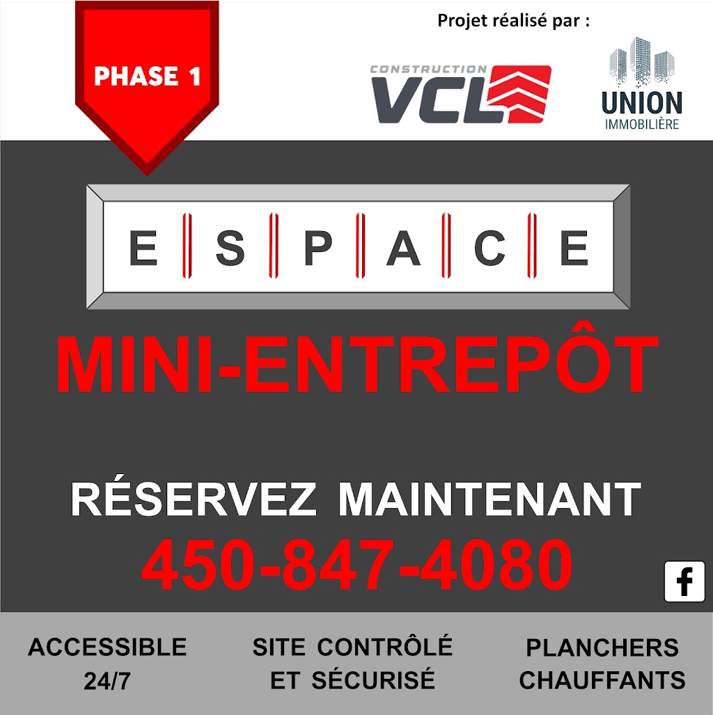 Espace Mini-Entrepôt | 7690 Bd Laurier O, Saint-Hyacinthe, QC J2S 9A9, Canada | Phone: (450) 847-4080