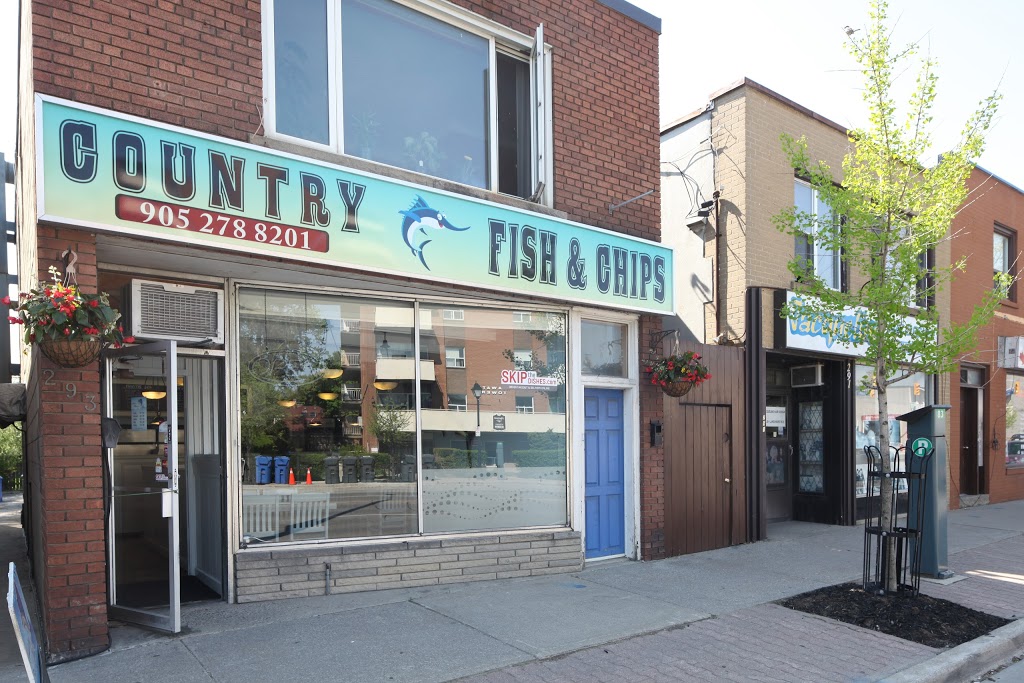 Country Fish And Chips | 293 Lakeshore Rd E, Mississauga, ON L5G 1H2, Canada | Phone: (905) 278-8201