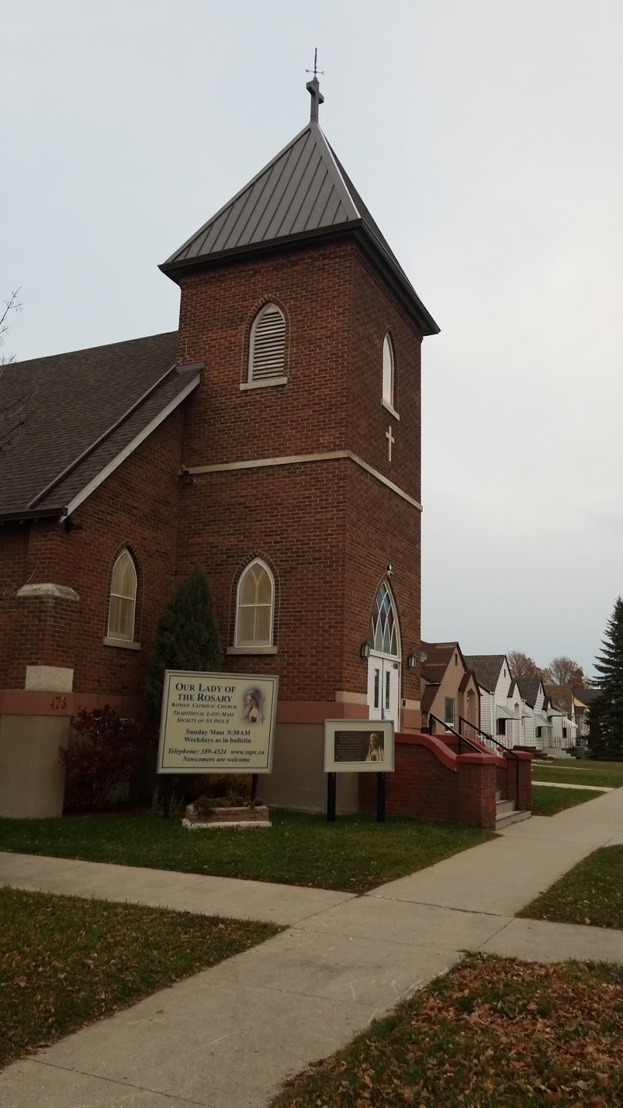Our Lady of the Rosary Church | 478 McKenzie St, Winnipeg, MB R2W 5B9, Canada | Phone: (204) 589-4524