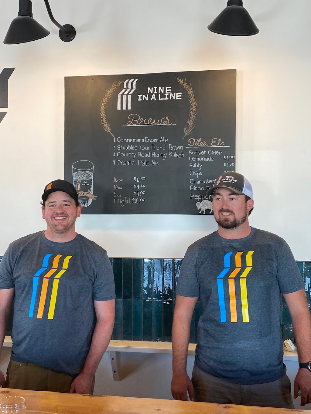 Nine in a Line Brewing Co. | 119 1 Ave N, Vulcan, AB T0L 2B0, Canada | Phone: (403) 486-8815