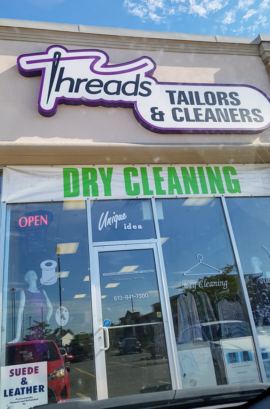 Threads Tailors & Cleaners | 2010 Trim Rd #12, Orléans, ON K4A 0G4, Canada | Phone: (613) 841-7300