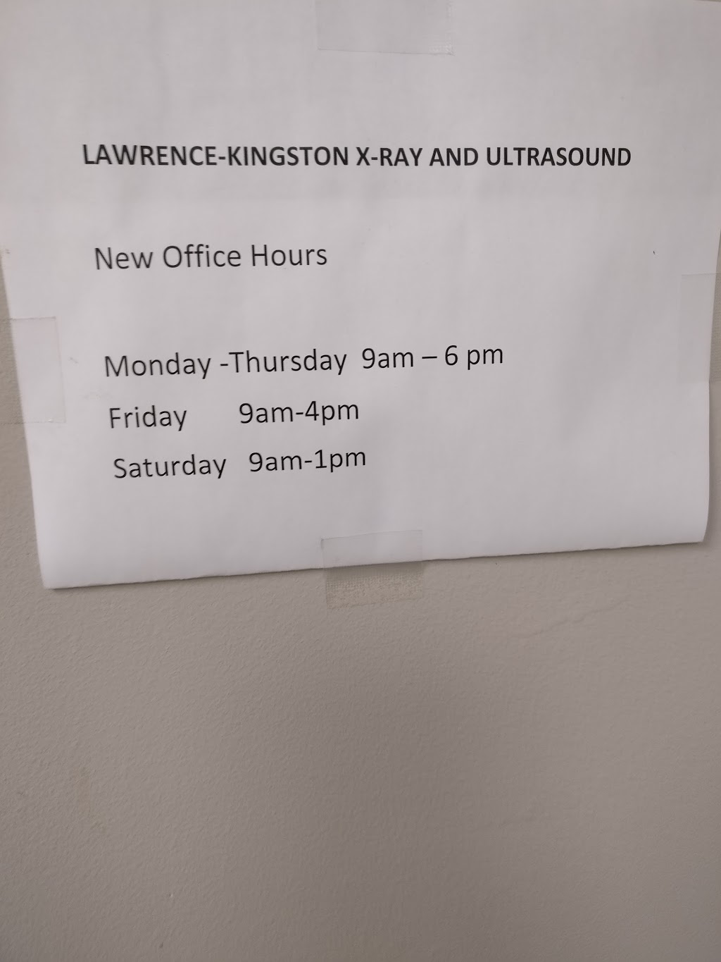 Lawrence-Kingston Road X-Ray & Ultrasound Inc | 4125 Lawrence Ave E, Scarborough, ON M1E 2S2, Canada | Phone: (416) 281-4167