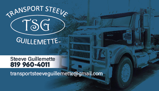 Transport Steeve Guillemette inc. | 120 Rue Thibault, Victoriaville, QC G6S 0A4, Canada | Phone: (819) 960-4011