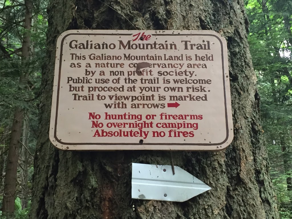 Mount Galiano Trailhead | Active Pass Dr, Galiano Island, BC V0N 1P0, Canada
