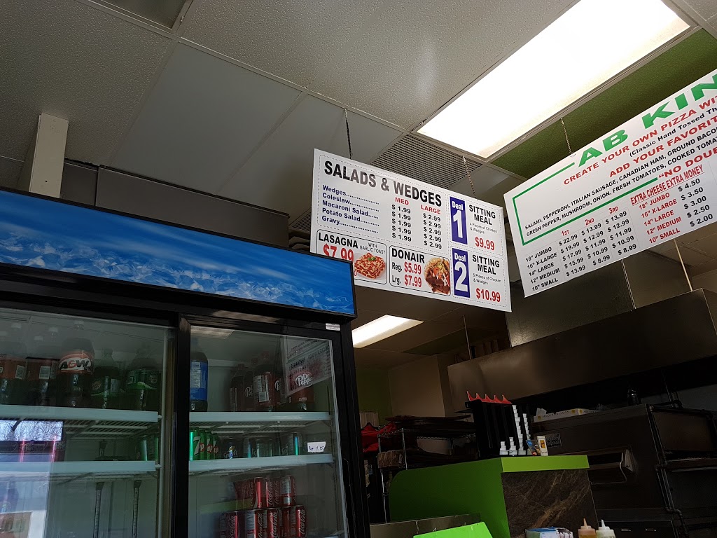 A B King Pizza | 6208 Rundlehorn Dr NE, Calgary, AB T1Y 2X1, Canada | Phone: (403) 568-9299