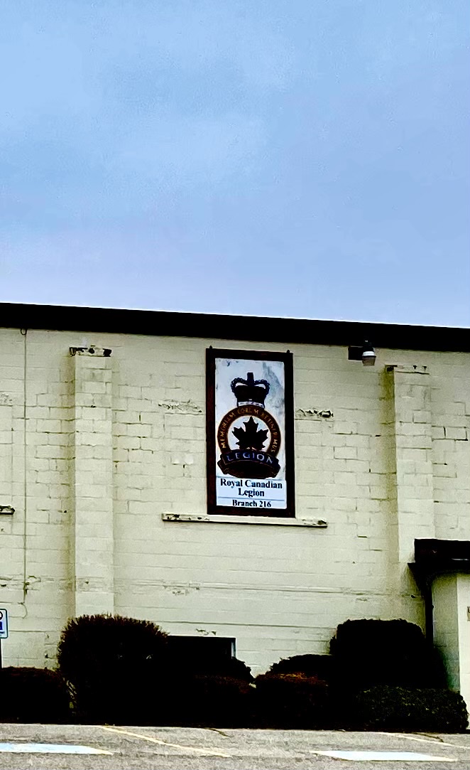 Royal Canadian Legion Branch 216 | 4129 Glenview Rd, Petrolia, ON N0N 1R0, Canada | Phone: (519) 882-1557