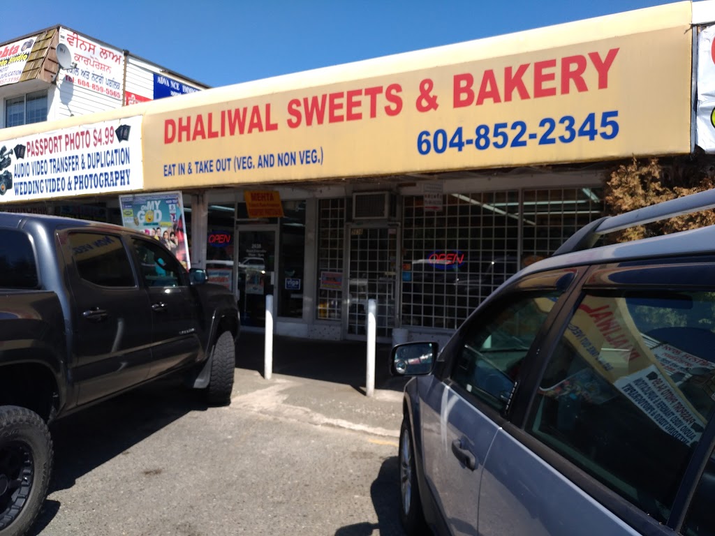 Dhaliwal Sweets and Bakery | 2636 Cedar Park Pl, Abbotsford, BC V2T 3S5, Canada | Phone: (604) 852-2345