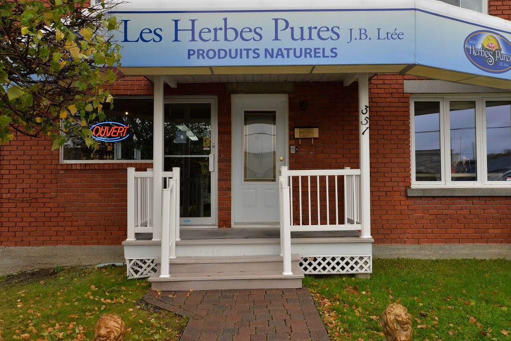 Herbes Pures J B | 351 10e Avenue S, Sherbrooke, QC J1G 2R8, Canada | Phone: (819) 822-2522