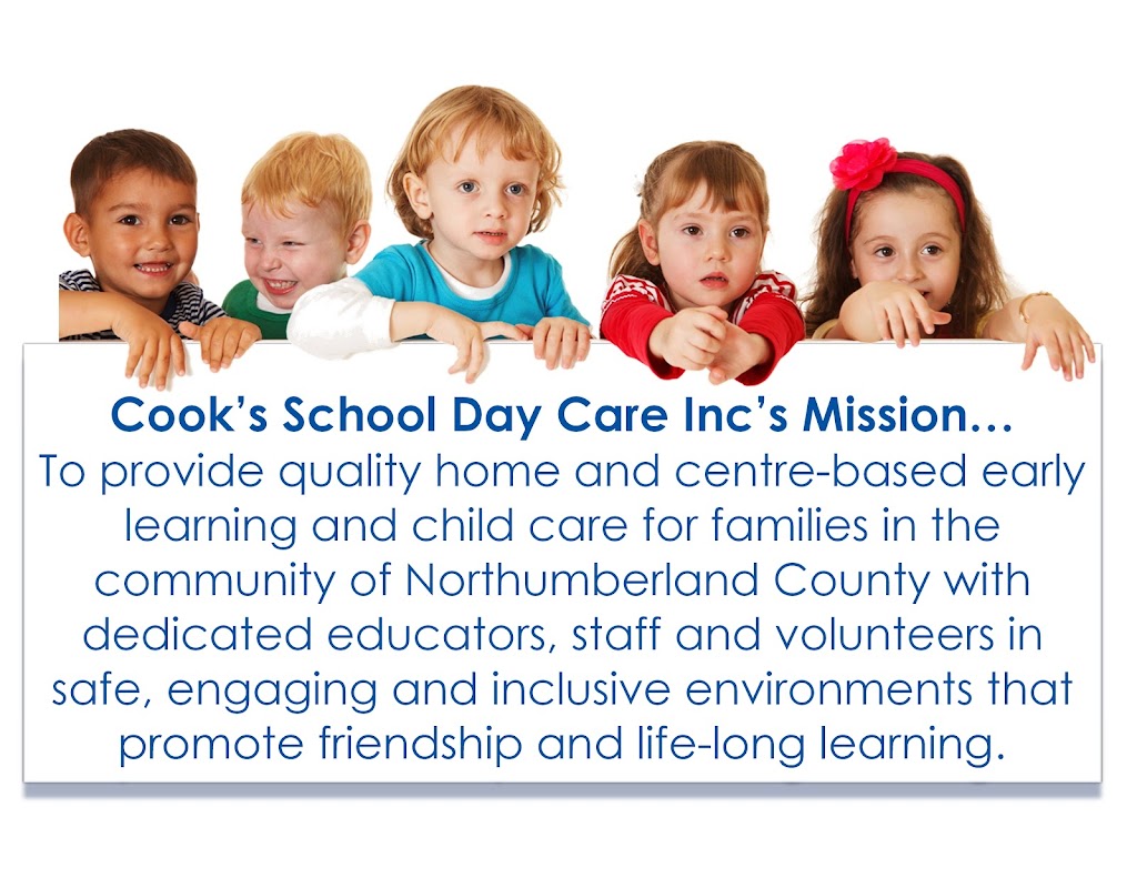 Cooks School Day Care Inc | 172 Queen St, Cobourg, ON K9A 5P6, Canada | Phone: (905) 372-2143