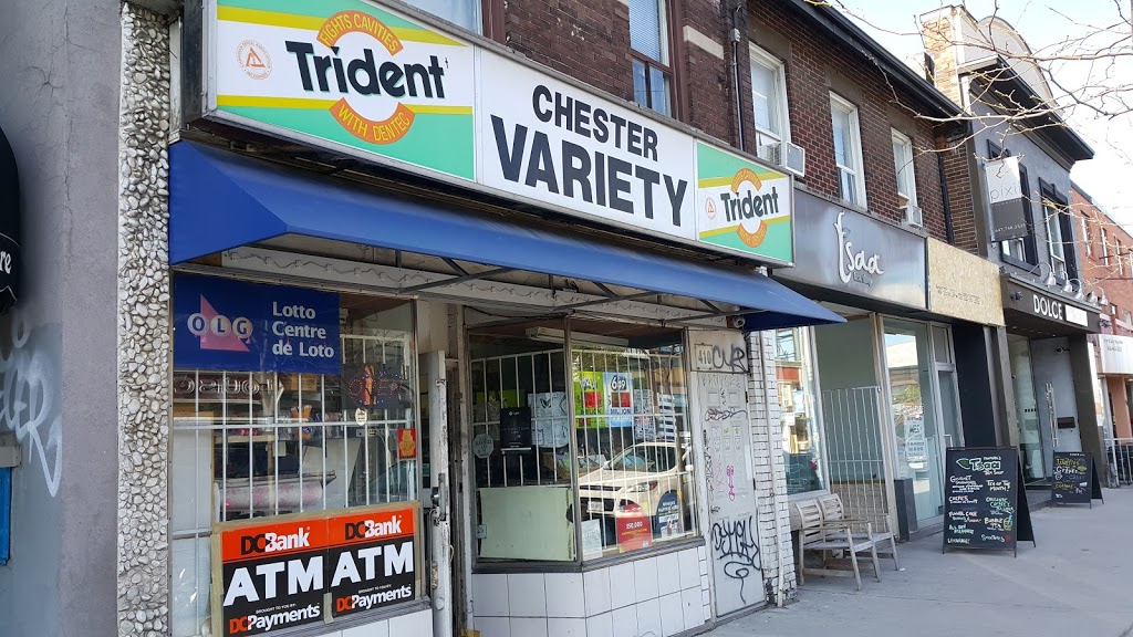 Chester Variety | 410 Danforth Ave, Toronto, ON M4K 1P3, Canada | Phone: (416) 778-6436