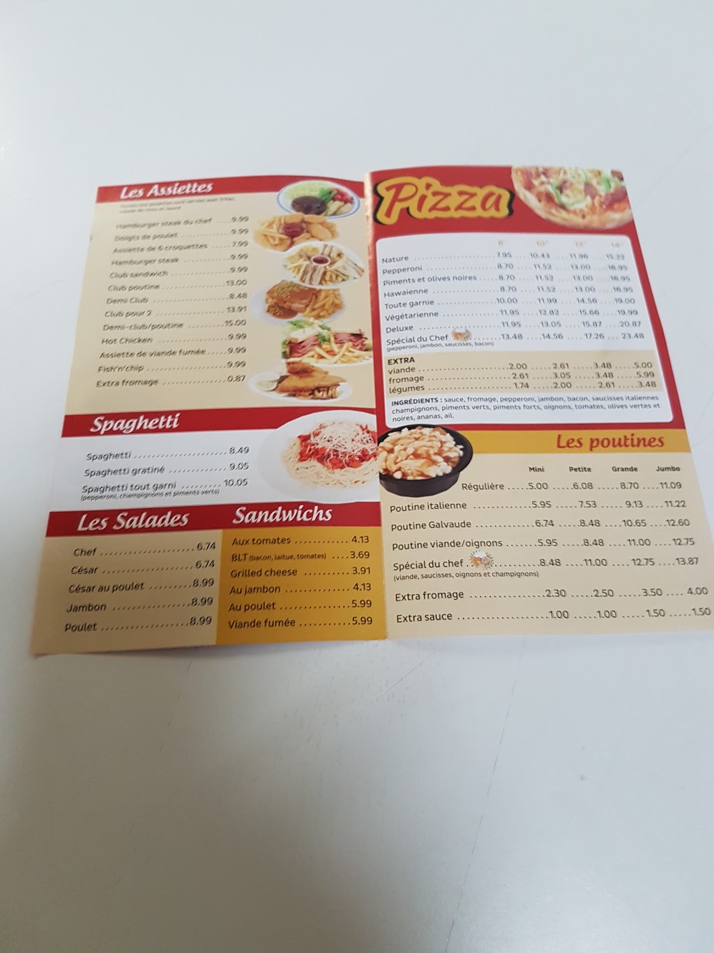 Cantine Saint-Pie | 161 Rue Roy, Saint-Pie, QC J0H 1W0, Canada | Phone: (450) 772-5555