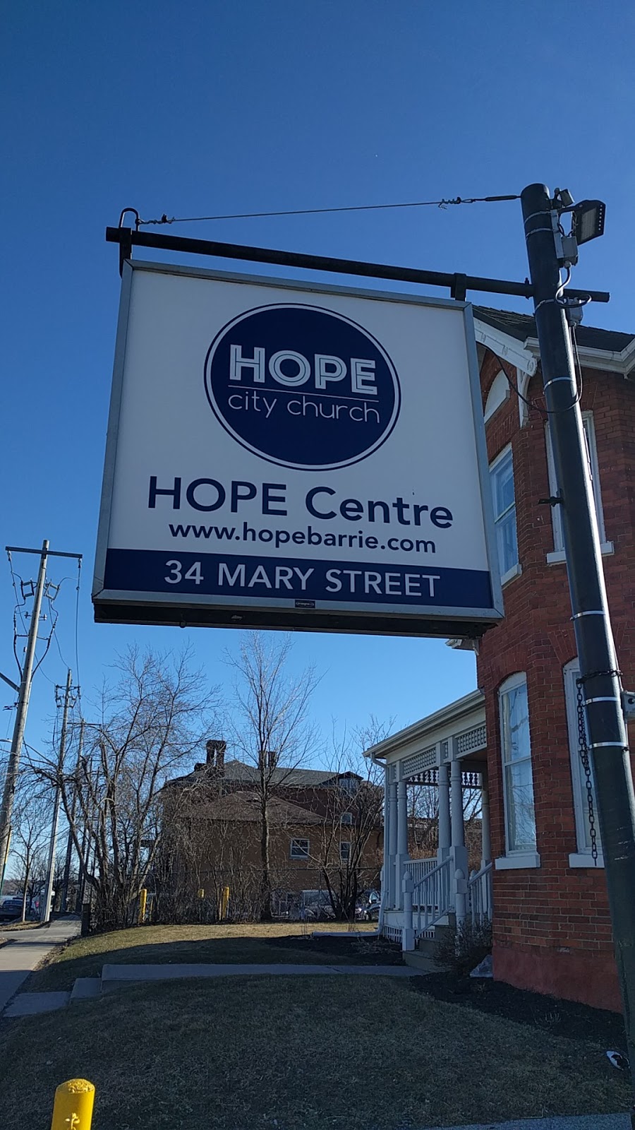 Hope Centre | 34 Mary St, Barrie, ON L4N 1S8, Canada | Phone: (705) 503-4673