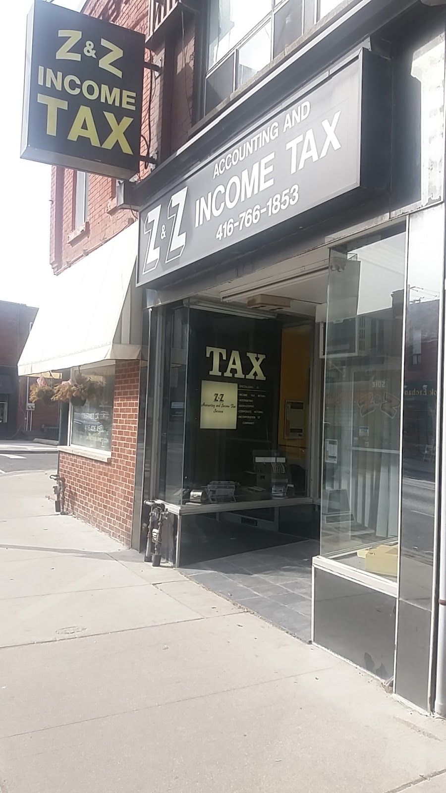 Z & Z Accounting And Income Tax Services | 3102 Dundas St W, Toronto, ON M6P 1Z8, Canada | Phone: (416) 766-1853