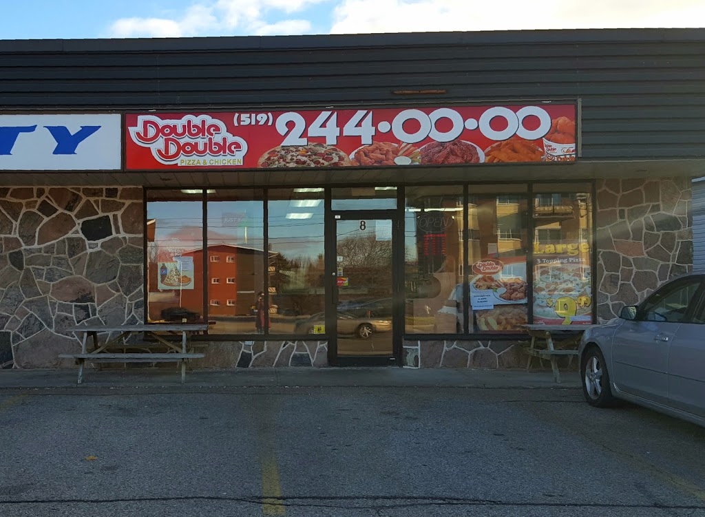 Double Double Pizza | 347 Erb St W, Waterloo, ON N2L 1W4, Canada | Phone: (519) 954-7666