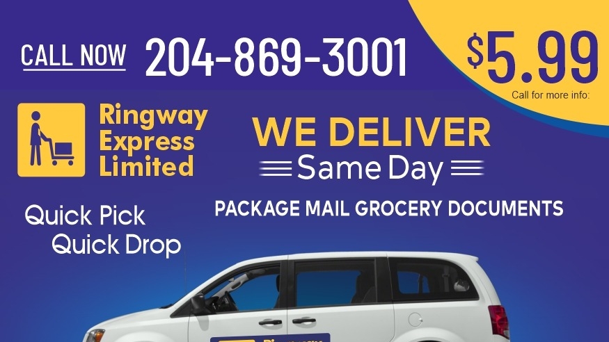 RINGWAY EXPRESS LIMITED | 1309 Mountain Ave, Winnipeg, MB R2X 2Y1, Canada | Phone: (431) 441-4111