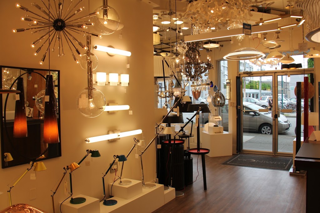 Luminosa Light Designs Inc. | home goods store | 1840 Fir St, Vancouver, BC V6J 3B1, Canada | 6047340829 OR +1 604-734-0829